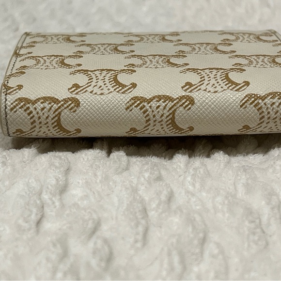 Celine Triomphe Tri-fold wallet - New - Picture 4 of 9